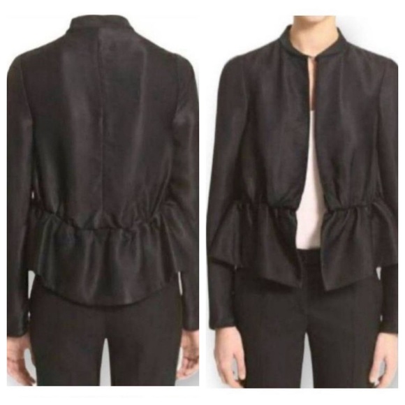 NWT Victoria Beckham Target Black Peplum Jacket - Picture 10 of 10
